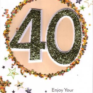 40th Birthday Cards