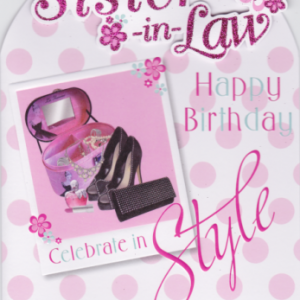 Sister-in-Law Birthday Cards