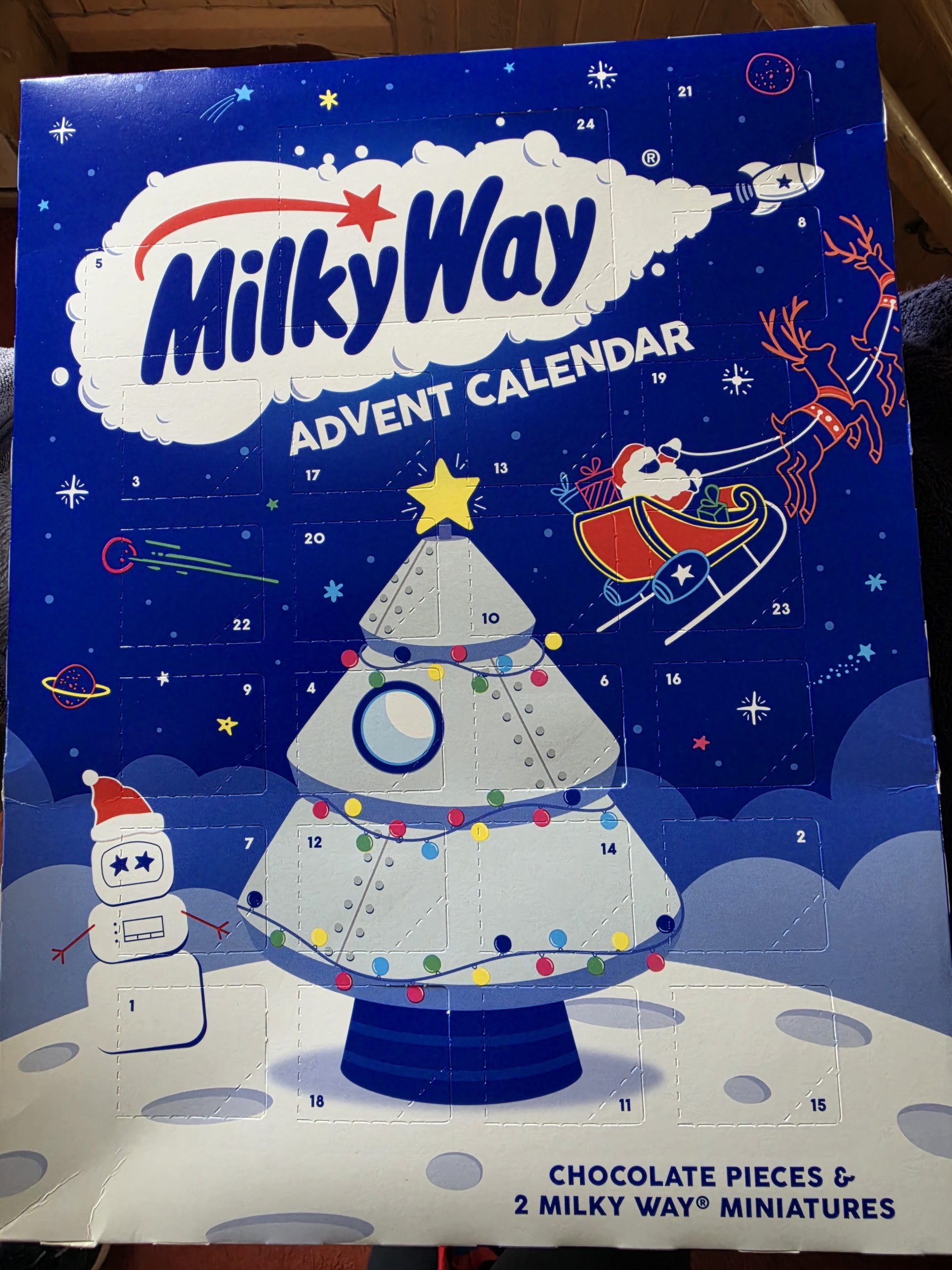 Braille Advent Calendar - Milky Way